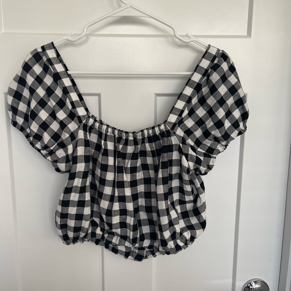 Madewell short sleeve blouse - Picture 2 of 3